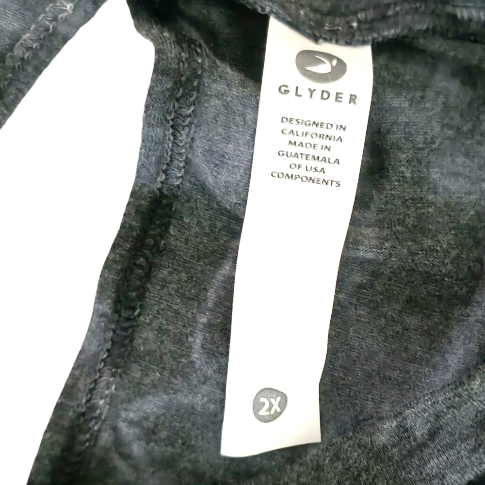 NWT Glyder Electric Tank Nautical Wash Size 2X - Picture 7 of 8